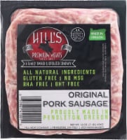 Hill’s Premium Meats Original Pork Sausage Perspective: Main