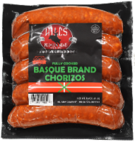 Hill's Premium Meats Fully Cooked Basque Brand Chorizo Perspective: Main