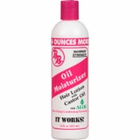BB® Maximum Strength Oil Moisturizer Hair Lotion with Castor Oil & Aloe