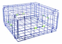 Danielson® Square Fold-Up Crab Trap - Blue Perspective: Main