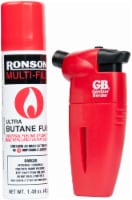 Gardner Bender Pocket Butane Torch with Butane Fuel Can Perspective: Main
