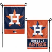 Houston Astros Flag 12x18 Garden Style 2 Sided Perspective: Main