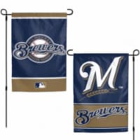 Milwaukee Brewers™ Garden Style Flag Perspective: Main