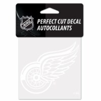 Detroit Red Wings Decal 4x4 Perfect Cut White Special Order
