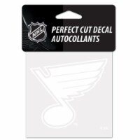 St. Louis Blues Decal 4x4 Perfect Cut White Special Order