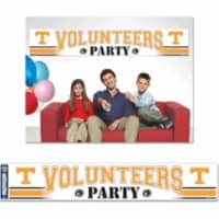 Tennessee Volunteers Banner 12x65 Party Style Special Order