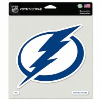 Tampa Bay Lightning Decal 8x8 Perfect Cut Color Special Order