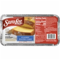 Sara Lee All Butter Pound Cake