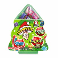 Warheads® Sour Filled Christmas Tree Holiday Candy box Perspective: Main