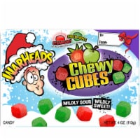 Warheads Chewy Cubes Christmas Candy Perspective: Main