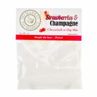 Strawberries&Champagne - 2oz Strawberry Cheeseball Mix&Frosting Blend-Salt Free & Gluten Free