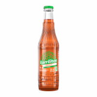 Barrilitos® Mandarin Soda Glass Bottle Perspective: Main