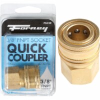 Forney 3/8 Female Quick Coupler Pressure Washer Socket 75129