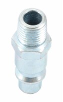 Forney Steel Air Plug 1/4 in. Male NPT 3/8 in. 1 pc. - Total Qty: 1; Each Pack Qty: 1