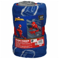 Spiderman Microraschel Throw Blanket Perspective: Main