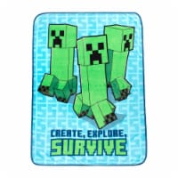 Minecraft Throw Blanket Perspective: Main