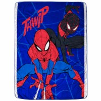 Spider-Man Microraschel Throw Blanket Perspective: Main