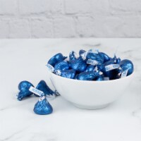Dark Blue Hershey's Kisses Candy Milk Chocolates 4lb Bulk Candy