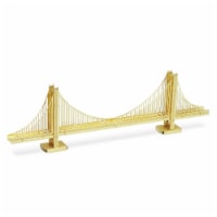 Metal Earth San Francisco Golden Gate Bridge Gold Model Kit