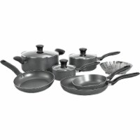 T-fal Initiatives Nonstick Cooking Set - Gray