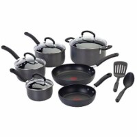 T-fal Cook & Strain Stainless Steel Cookware Set, 10 pc - Fry's Food Stores