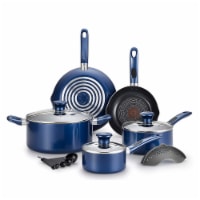 T-fal Cook & Strain Stainless Steel Cookware Set, 10 pc - Fry's Food Stores