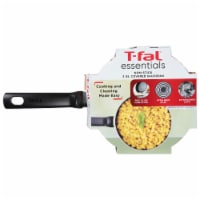 T-fal® Essentials Sauce Pan Non Stick With Lid - Black Perspective: Main