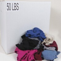 Sim Supply Cloth Rag,Reclaimed,Size Varies G325050PC