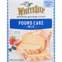 White Lily Pound Cake Mix, 16.2 OZ Box Perspective: Main