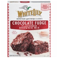 White Lily Chocolate Fudge Brownie Mix, 18 Oz Box Perspective: Main