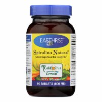 Earthrise Spirulina - 500 mg - 90 Tablets Perspective: Main