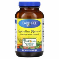 Earthrise Spirulina Natural 500 mg - 360 Tablets Perspective: Main