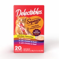 Delectables™ Squeeze Up™ Chicken Favorites Handheld Lickable Treat Tubes Perspective: Main