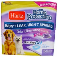 Hartz Home Protection Dog Pads, Lavender, 50 Ct
