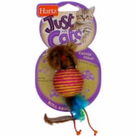 Hartz Just For Cats Rollabout Mouse Cat Toy, Catnip Filled, Assorted