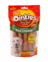 Hartz Oinkies Chicken Wrapped Pig Skin Twists Perspective: Main