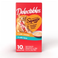 Hartz Delectables™ Squeeze Up™ Tuna & Chicken Variety Pack Perspective: Main