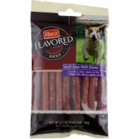 Hartz Flavored Rawhide Munchy Sticks for Small Dogs, Beef, 20 Ct