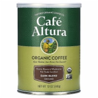Cafe Altura Organic Coffee Ground Dark Blend - 12 oz (340 g)