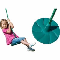 Swing N Slide Shooting Star Green Disc Swing NE4574N