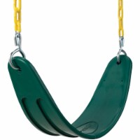 Swing N Slide Extra-Duty Belted Green Seat Swing NE4886