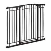 Evenflo Multi-Use Decor Tall Walk-Thru Gate - Black Metal