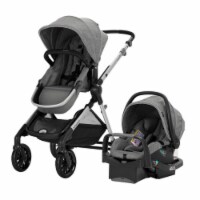 Evenflo Pivot Xpand Modular Travel System Stroller with SafeMax Infant Car Seat