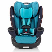 Evenflo Gold Revolve360 All in 1 Rotating Convertible Car Seat, Sapphire Blue