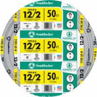 Southwire 50 Ft. 12 AWG 2-Conductor UFW/G Electrical Wire 13055922