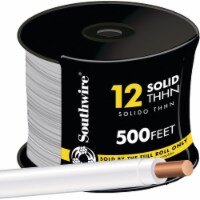 Southwire 500 Ft. 12 AWG Solid White THHN Electrical Wire 11588158
