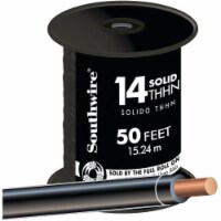 Southwire 14 AWG Solid Black THHN Electrical Wire