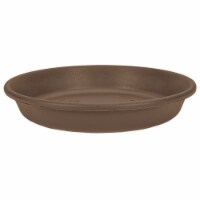 Akro-Mils Deep Pot Saucer - Chocolate