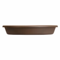 The HC Companies Deep Saucer - Chocolate Perspective: Main