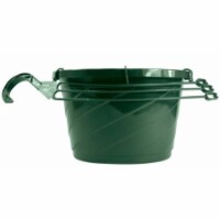 Akro Mils HSI1008B66 Euro Swirl Hanging Basket, Green, 10-Inch